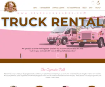 CLydescupcakes.com(Clyde&#039;s Cupcakes) Screenshot
