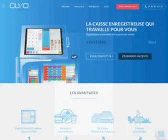 Clyosystems.com(Caisse Enregistreuse et Logiciel de caisse pour Restaurant et Commerce) Screenshot