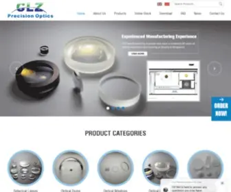 Clzoptics.com(CLZ Precision Optics) Screenshot