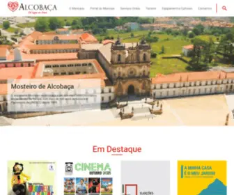 CM-Alcobaca.pt(Município de Alcobaça) Screenshot