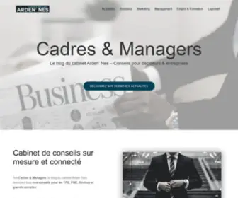 CM-Ardennes.fr(Le blog du cabinet Arden' Nes) Screenshot