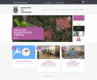 CM-Arraiolos.pt(Portal Institucional do Município de Arraiolos) Screenshot