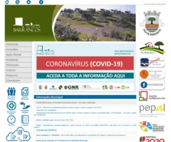 CM-Barrancos.pt(Município) Screenshot