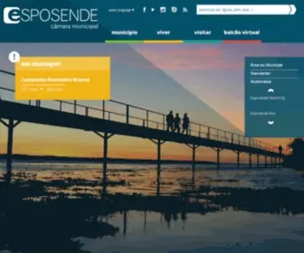 CM-Esposende.pt(Município) Screenshot