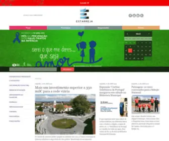 CM-Estarreja.pt(Câmara) Screenshot