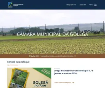 CM-Golega.pt(Main Page) Screenshot