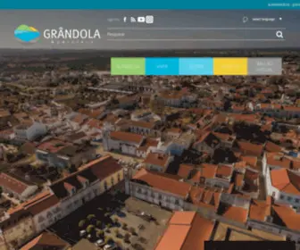 CM-Grandola.pt(Início) Screenshot