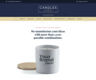 CM-Privatelabelcandle.com(Private & White Label Candle Custom Manufacturers) Screenshot