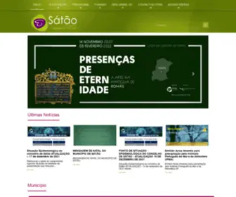 CM-Satao.pt(Portal do Município de Sátão) Screenshot