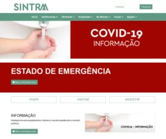 CM-Sintra.pt(Início) Screenshot