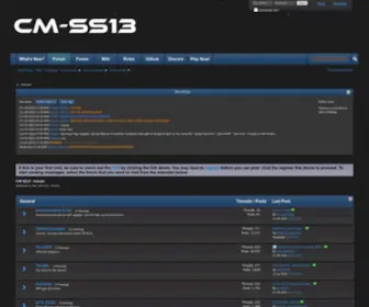 CM-SS13.com(CM-SS13 - Home) Screenshot