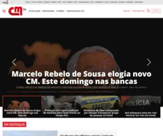 CM-TV.pt(Atualidade e Reportagens sobre Portugal e o Mundo) Screenshot