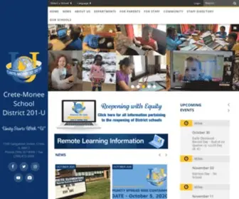 CM201U.org(Crete-Monee School District, IL) Screenshot