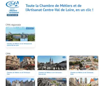 Cma-CVL.fr(Accueil) Screenshot