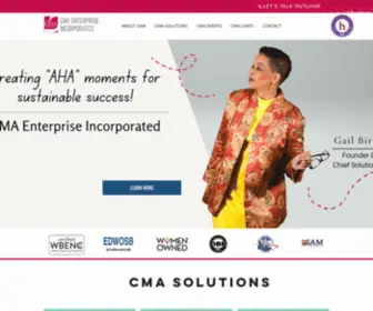 Cma-ENT.com(CMA Enterprise Inc) Screenshot