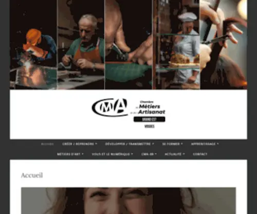 Cma-Vosges.fr(CMA Vosges) Screenshot
