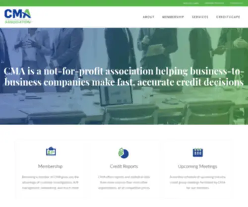 Cmaadjustments.com(Credit Management Association) Screenshot