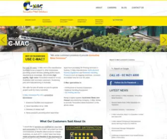 Cmac.com.au(Metal Fabrication) Screenshot