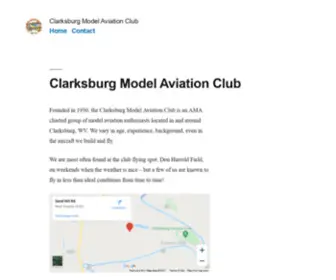 Cmac1193.com(Clarksburg Model Aviation Club) Screenshot