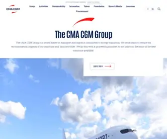 CmacGM-Group.com(Shipping) Screenshot