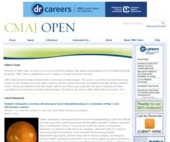 Cmajopen.ca(CMAJ Open) Screenshot