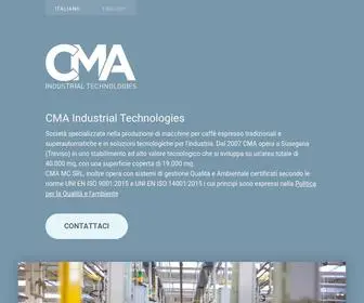 Cmamc.it(CMA Industrial Technologies) Screenshot