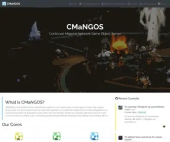 Cmangos.net(Continued Massive Network Game Object Server) Screenshot