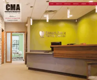 Cmaofwi.com(Construction Management Associates) Screenshot