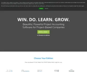 Cmap-Software.com(Integrated Project Planning & Project Accounting Software) Screenshot