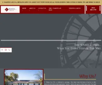 Cmartinlawpa.com(Attorney C) Screenshot