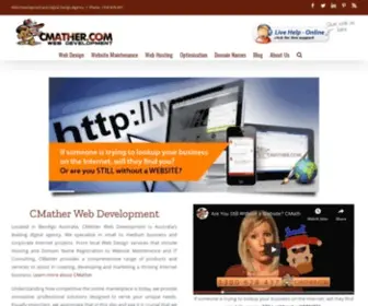 Cmather.com(CMather web agency) Screenshot