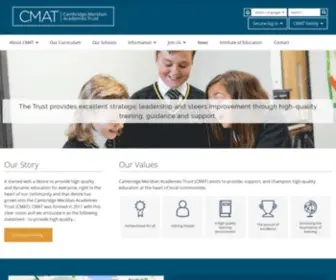 Cmatrust.co.uk(Meridian trust) Screenshot