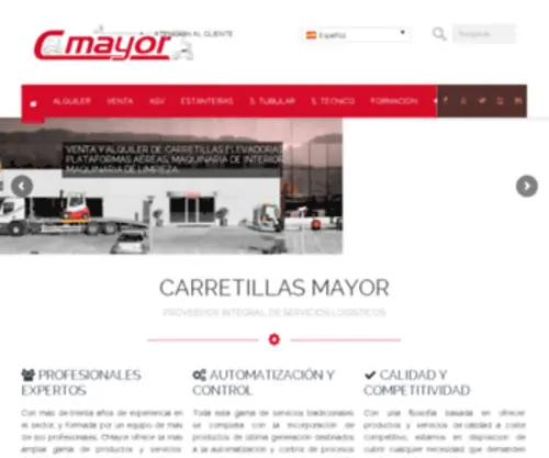 Cmayor.es(Maquinaria de elevación) Screenshot