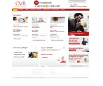 CMB-Sante.fr(CMB Santé) Screenshot