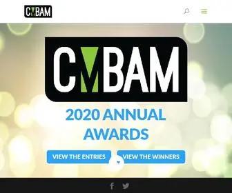 Cmbam.org(College Media Business and Advertising Managers) Screenshot