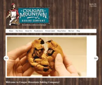 CMBC.com(Cougar Mountain Baking Company) Screenshot