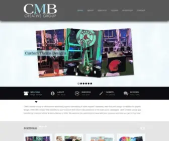 CMBcreativegroup.com(Website Design & Marketing Agency) Screenshot