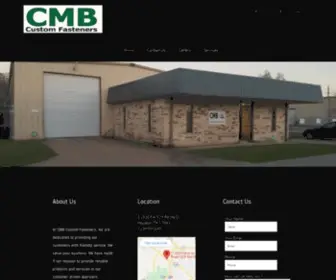 CMbcustomfasteners.com(CMB Custom Fasteners) Screenshot