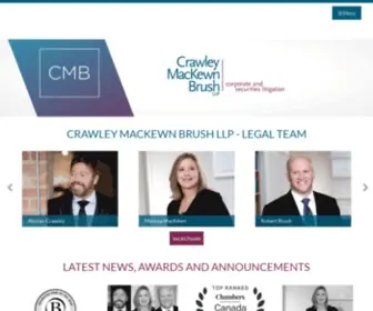 CMblaw.ca(CMB) Screenshot