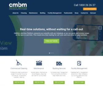 CMBM.com.au(CMBM Facility Services) Screenshot