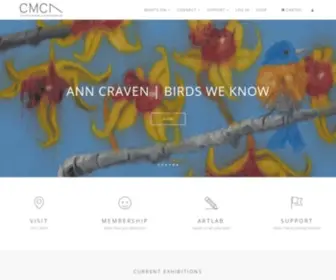 Cmcanow.org(Center for Maine Contemporary Art) Screenshot