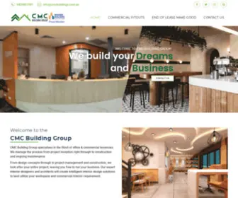 CMcbuildings.com.au(BUILDING GROUP) Screenshot