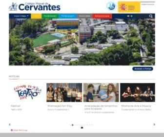 CMC.com.br(Colégio Miguel de Cervantes) Screenshot