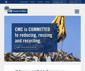 CMC.com(Commercial Metals Company) Screenshot