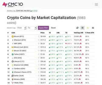 CMC.io(Crypto Market Cap) Screenshot
