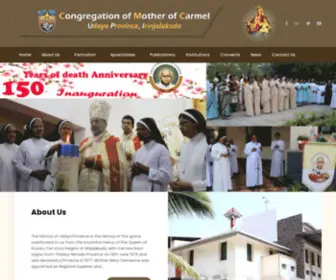 Cmcirinjalakuda.org(CMC-Udaya Province, Irinjalakuda) Screenshot