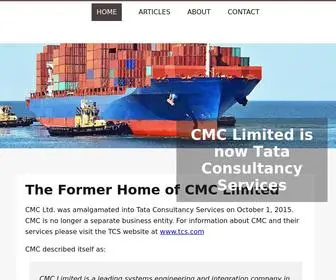 CMCLTD.com(Information on CMC Business Solutions) Screenshot