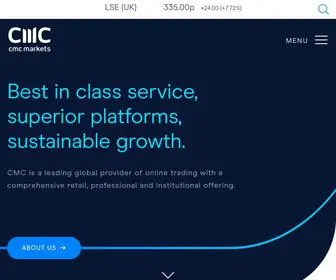 CMcmarketsplc.com(CMC Markets) Screenshot