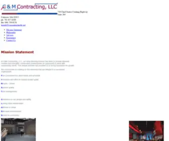 Cmcontractingllc.net(C&MContracting) Screenshot