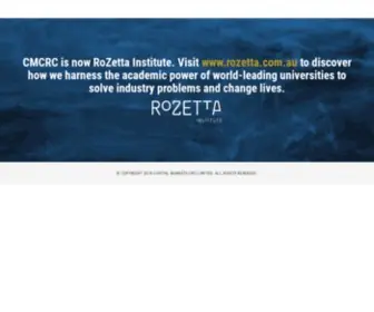 CMCRC.com(Now Rozetta Institute) Screenshot